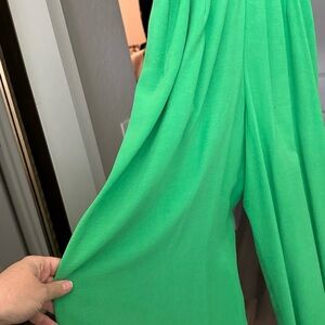 Cache green romper size 4 with belt